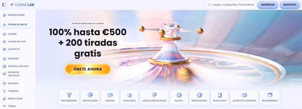 Casinolab Casino Bonos
